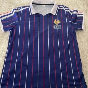 1980-1982 France National Soccer Team Jersey size L